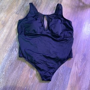 Black One Peice Swimsuit